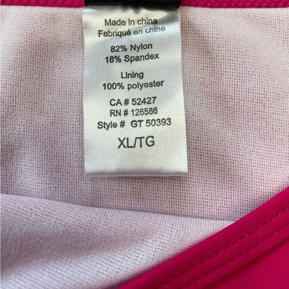 NWOT, Aqua Funky, Bikini Bottom, Size XL, Pink 🌴 - Picture 6 of 8